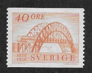 SWEDEN SC# 496  VF/MLH 1956