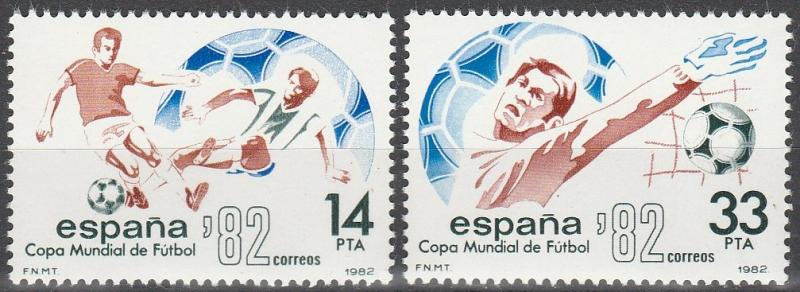 Spain #2293-4 MNH VF (V3169)