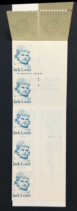 MOMEN: US STAMPS #2182e COLOR OMITTED RIGHT STAMPS BOOKLET LOT #70771