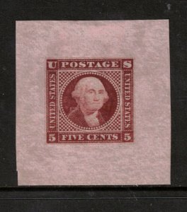 USA #151-E1d (Brazer #115aE-Ee) Extra Fine Large Die Essay On Pink Bond Paper