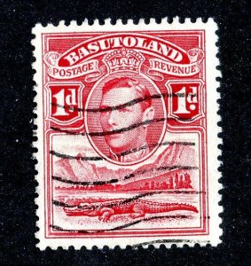 1938 Basutoland Sc #19 used cv. $0.85 ( 9477 BCXX )