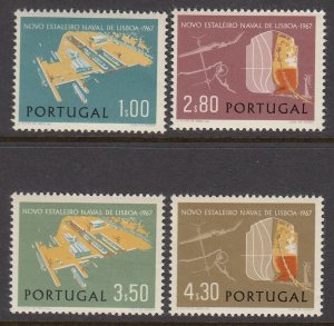 Portugal 1004-7 Shipyards MNH