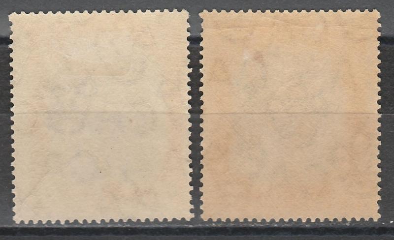 JAMAICA 1919 ISLE OF WOOD & WATER 5/- BOTH SHADES WMK MULTI CROWN CA