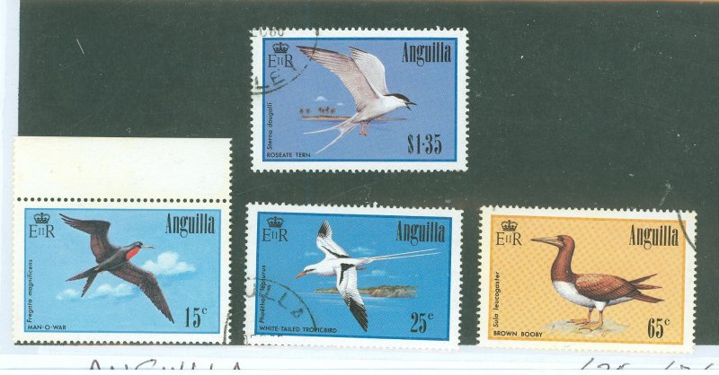 Anguilla #625-636  Single