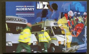 Alderney 2003  -  Services Healthcare- MNH Prestige Bklt Complete  # 201c