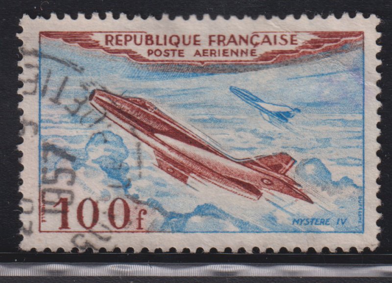 France C29 Jet Plane, Mystere 1954