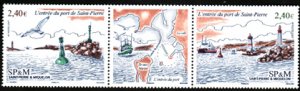 Scott #846 Port of St. Pierre MNH