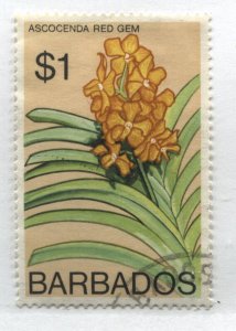 Barbados QEII 1975 $1 used