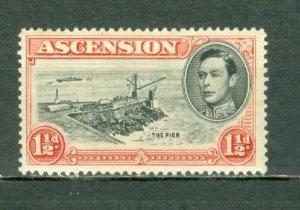 ASCENSION 1953 #42C  PERF. 13.5  MINT NO THINS