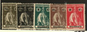 Mozambique #149-53 MH