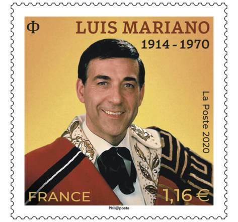 2020 France Luis Mariano Tenor and Actor (Scott 5868) MNH