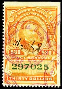 U.S. REV. DOCUMENTARY, R246,  Used (ID # 21356)