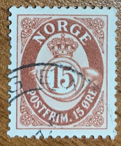 Norway #325 VF/XF used, CDS.