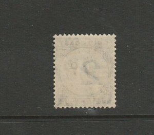 Gold Caost 1923 Postage Due 2d MM SG D3