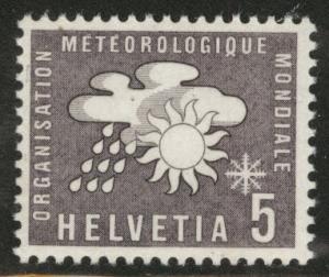 Switzerland Scott 8o1 MNH** Meteorological stamp