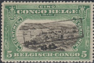 Belgium CONGO Used  Yvert TX31  Taxes