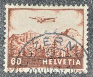 DYNAMITE Stamps: Switzerland Scott #C30  USED