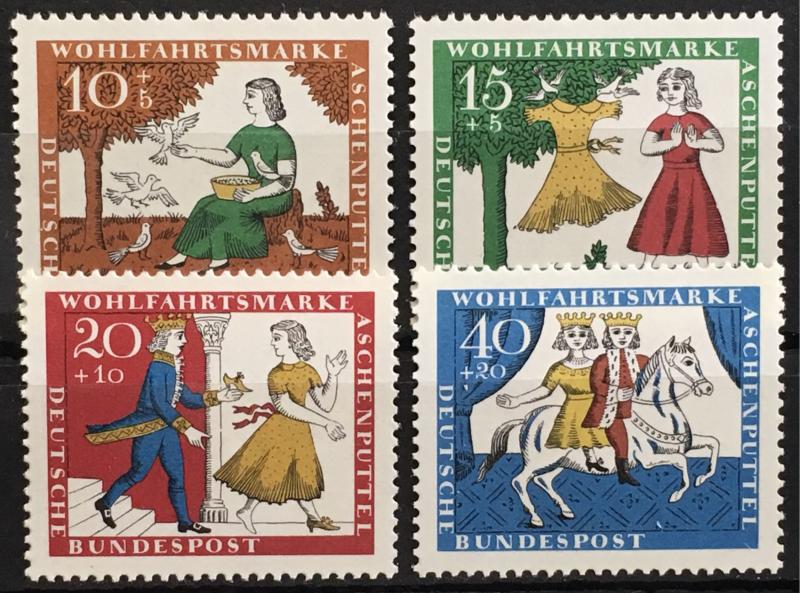 Germany B408-411 MNH set