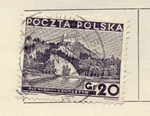 Poland 1935-36 Early Issue Fine Used 20gr. NW-192026