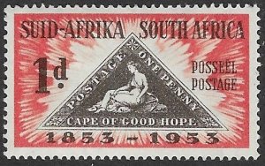 South Africa # 193  Cape of Good Hope Stamp 1d (1) Unused VLH