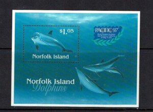 Norfolk Island: 1997,  Pacific 97 International Stamp Exhibition, M/Sheet