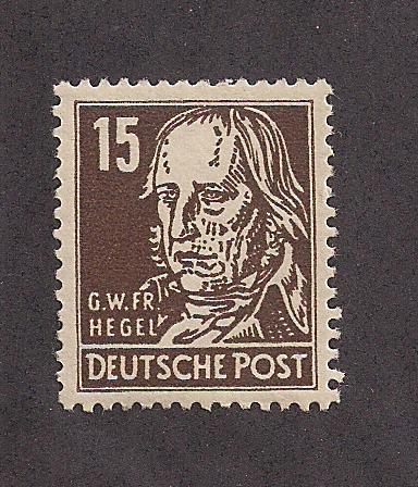 GERMANY - DDR SC# 126 F-VF LH 1953