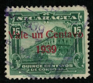 1937, Nicaragua, 15c, overprinted (RТ-240)