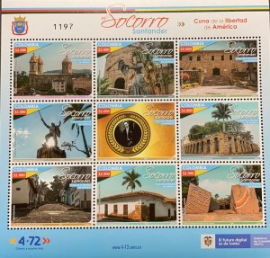 vtaeb.A) 2021 COLOMBIA, EL SOCORRO SANTANDER, HISTORY AND EMBLEMATIC AND TOURIST