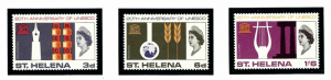 St Helena 192-92 MNH 1966 UNESCO Anniv