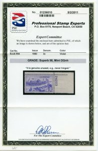 US SCOTT #994, Mint-Sup-OG-NH Graded 98 PSE Certificate SMQ $60 (DFP)