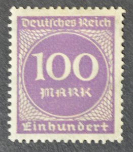 Germany Sc # 229, VF MH