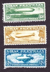 Graf Zeppelin Facsimile / Replicas of C13, C14, C15