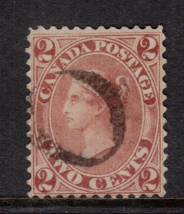 Canada #20 Very Fine Used - Four Clear Borders