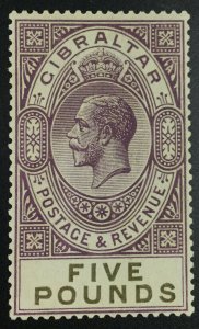 MOMEN: GIBRALTAR SG #108 1925 MINT OG NH £1,600++ LOT #64692