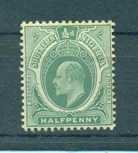 Southern Nigeria sc# 32 mh cat value $2.25