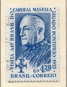 Brazil 1955 Early Issue Fine Used 4.2Cr. NW-98328