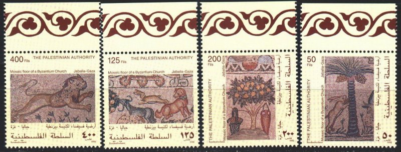 Palestine. 1998. 82-85. Frescoes. MNH.