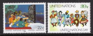 UN New York 515-516 MNH VF