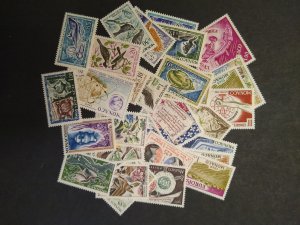 selection Monaco 1962 mint complete #499-527, C61-2 CG: CV $31.55