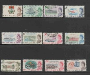 BAHAMAS #252-266 1967 QEII F-VF USED