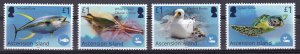 Ascension Isl, Fauna, Birds, Fishes, Turtles  MNH / 2021