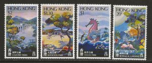 HONG KONG SC# 365-68   VF/MNH  1980