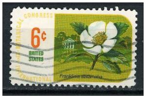 USA 1969 - Scott 1379 used - Franklinia, Botanical Congress 