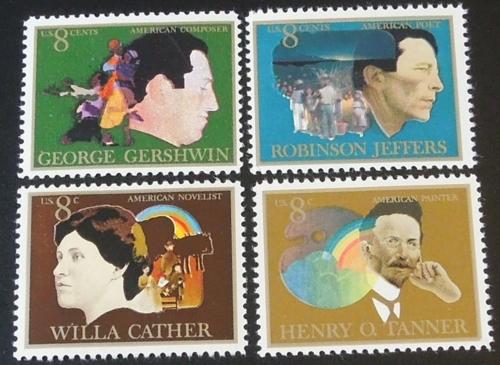 1973 8c American Arts Scott 1484-1487 set of 4 Mint NH