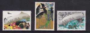 Aruba  #53-56  MNH 1990  environmental protection