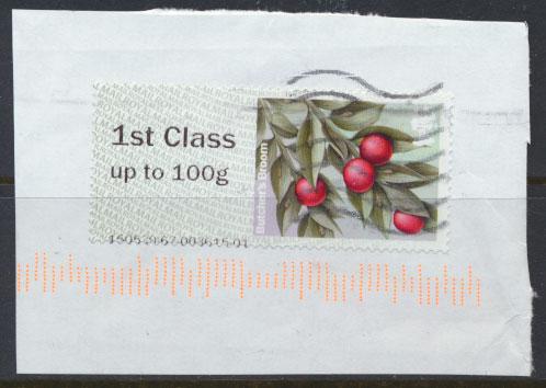 Great Britain Post & Go 1st Class     Chrsitmas 2018  see scan