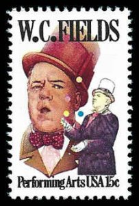 PCBstamps   US #1803 15c W. C. Fields, MNH, (19)