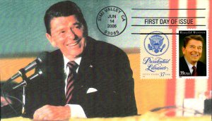 #4078 Ronald Reagan Combo HM FDC