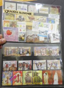 EDW1949SELL : SLOVENIA Valuable collection of all VF MNH mostly from 1990-2012.