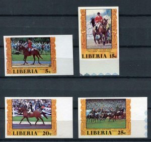 Liberia 1977 Sc 784-7 Olympic Gold Medal winners in Monreal MLH 6225